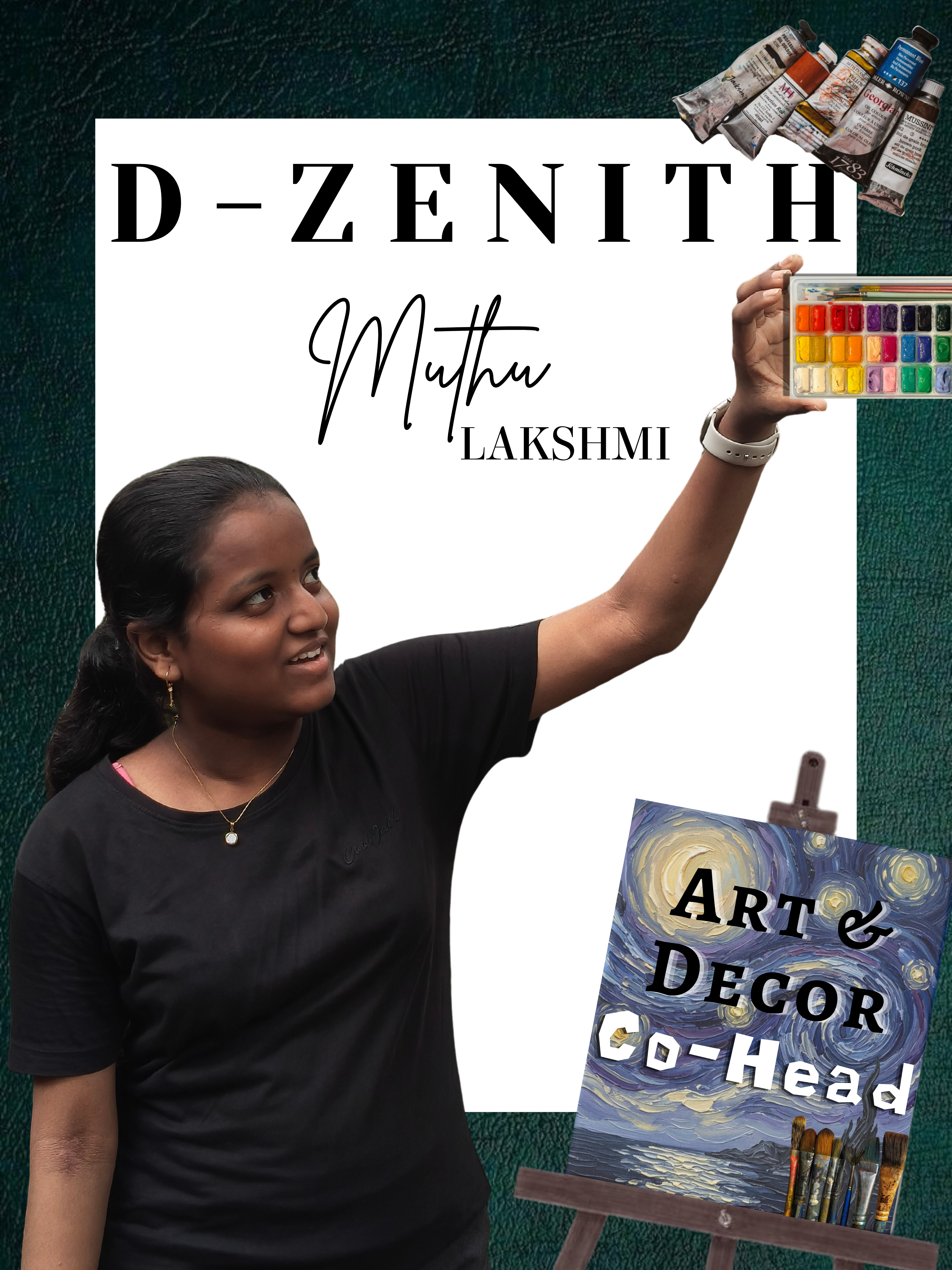 Muthu Lakshmi - Art & Decor Co-Head