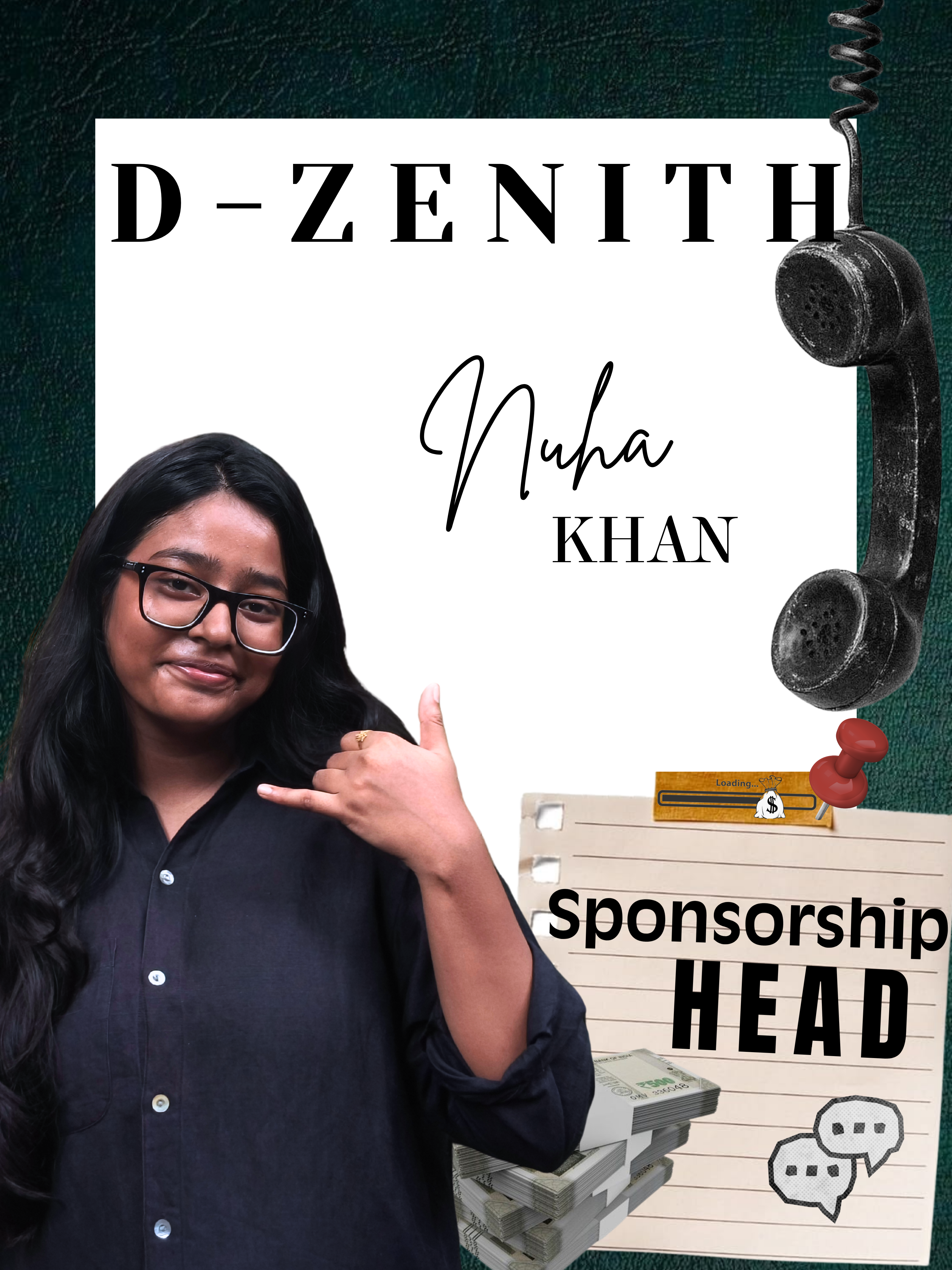 Nuha Khan - Sponsorship Head