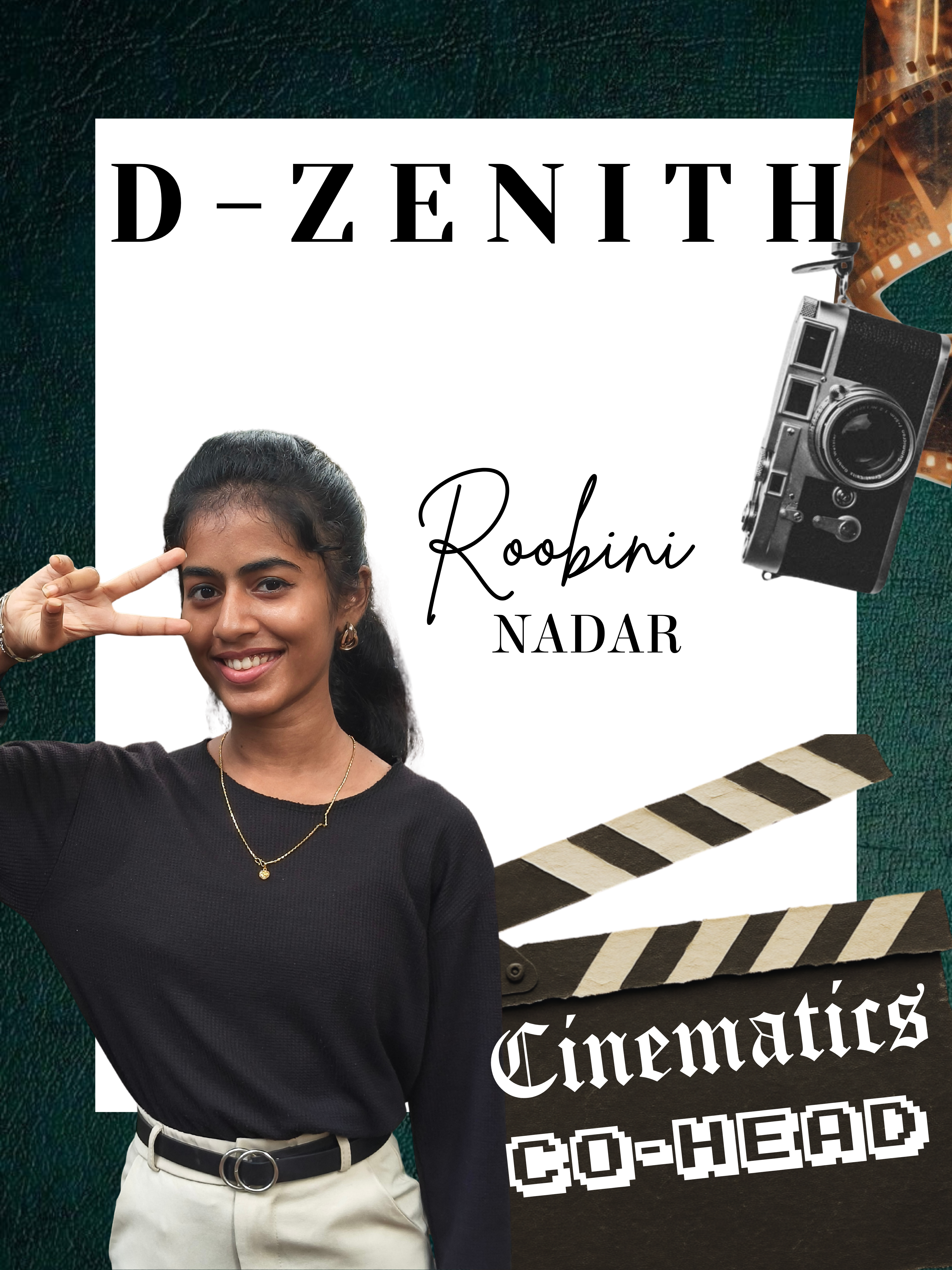 Roobini Nadar - Cinematics Co-Head
