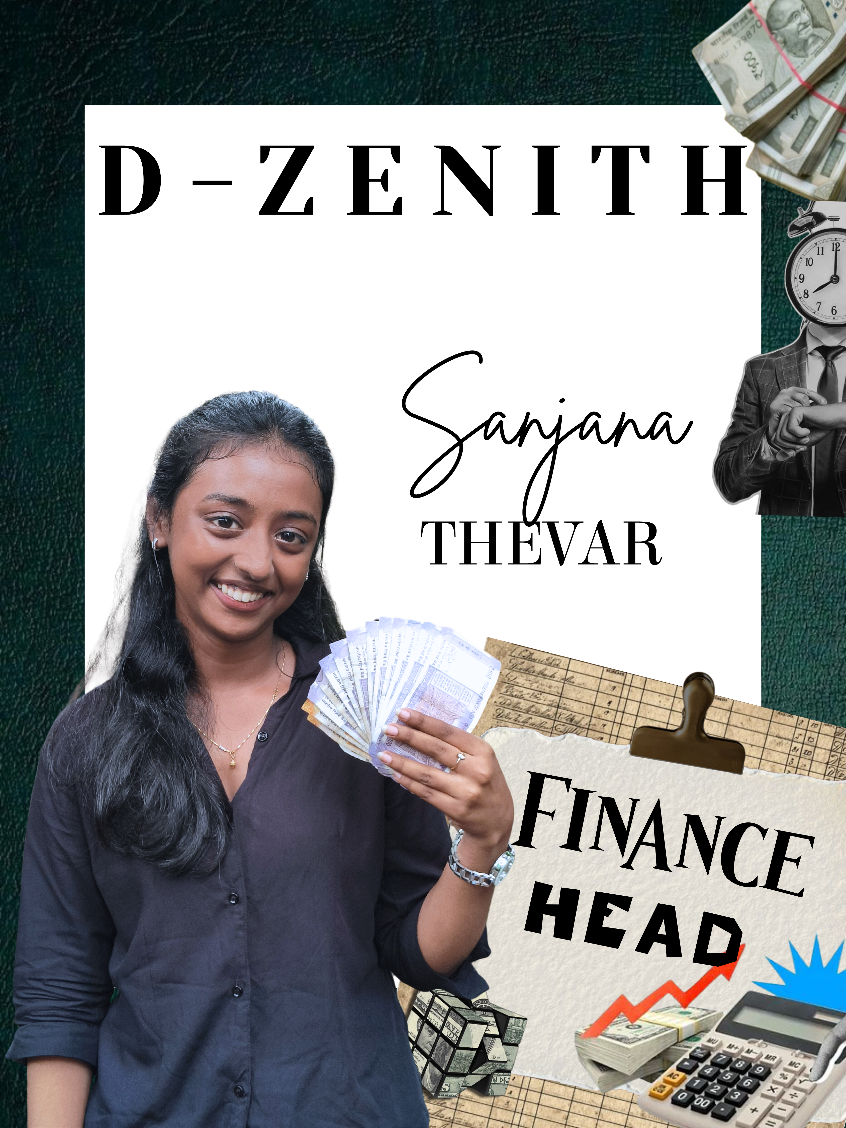 Sanjana Thevar - Finance Head
