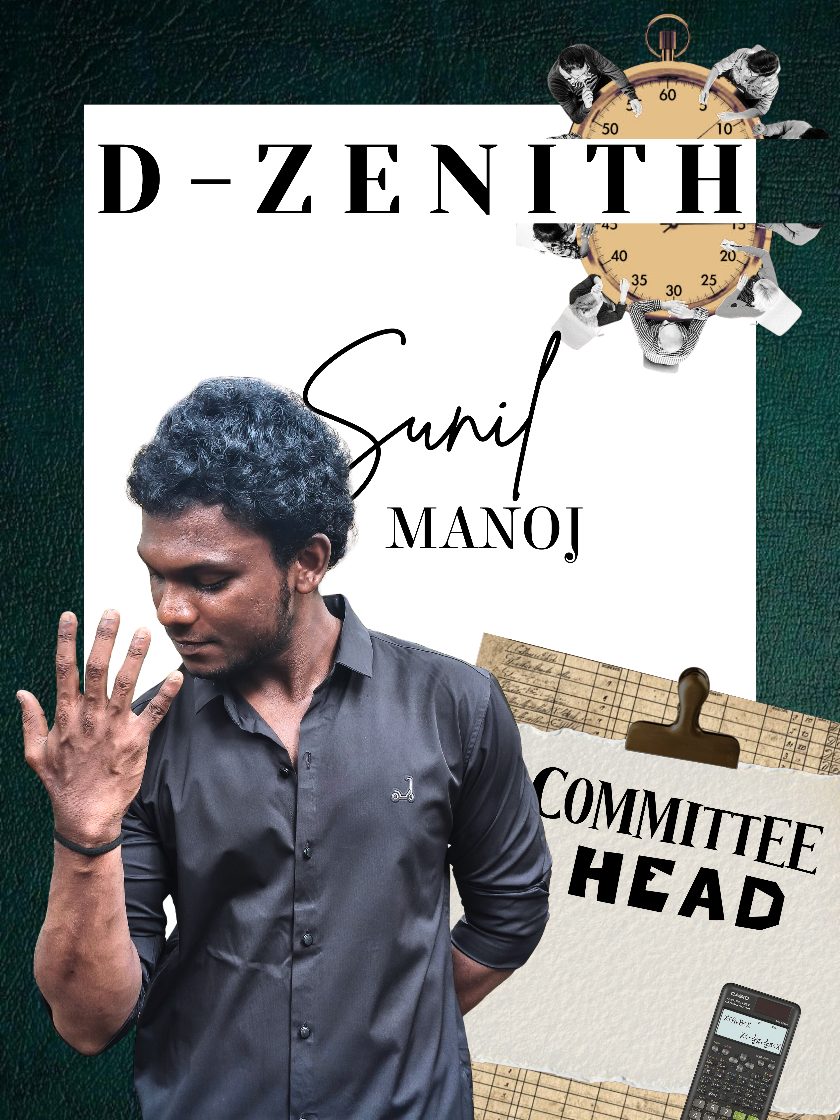 Sunil Manoj - Committee Head