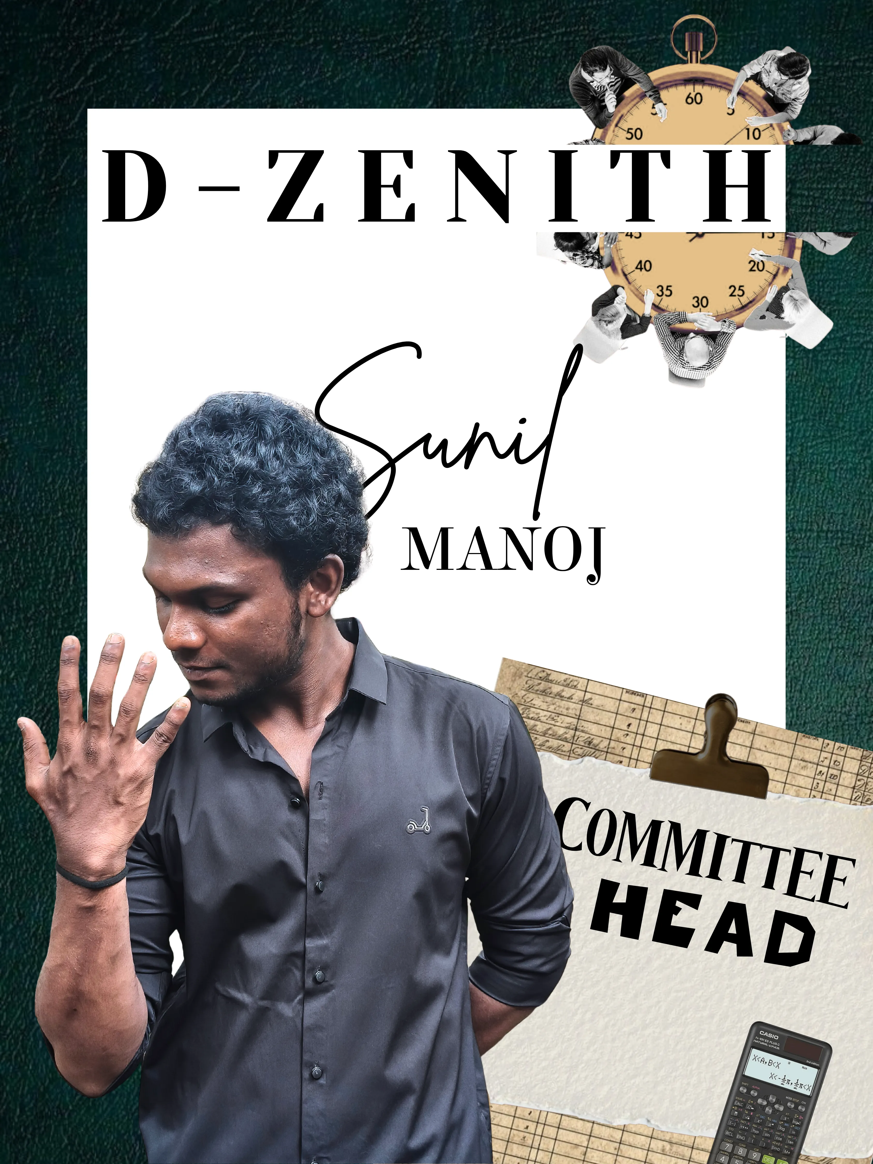 Sunil Manoj - Committee Head