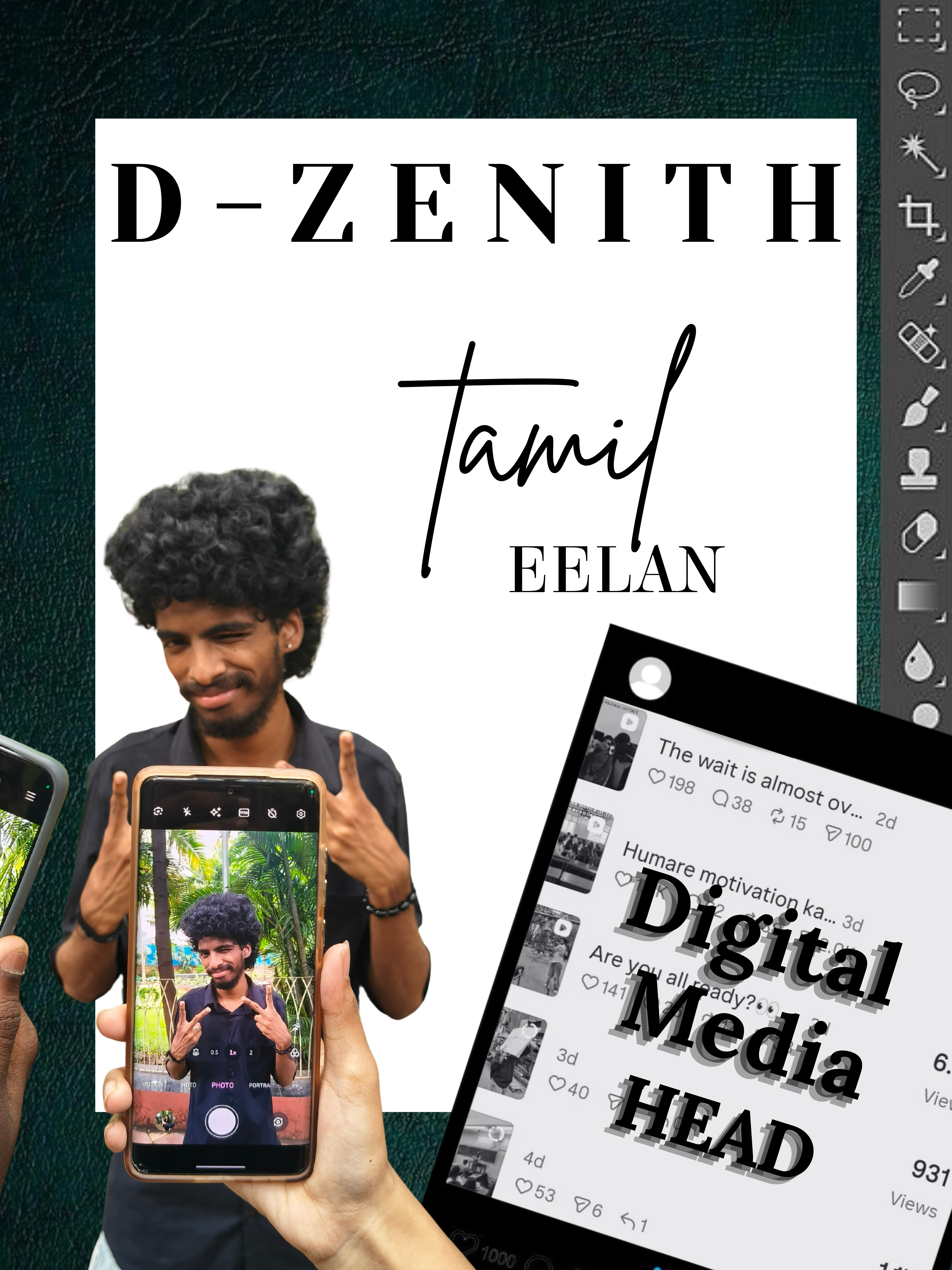 Tamil Eelan - Digital Media Head